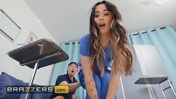 Aria Lee Dan Lulu Chu, Perawat Seksi Manfaatkan Privasi Ruang Periksa Untuk Ambil Sampel Sperma Dari Zac Yang Beruntung – Brazzers