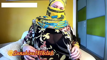 Istri Turki Arab Berhijab Dengan Payudara Besar Rekaman Kamera Muslim 26 Oktober