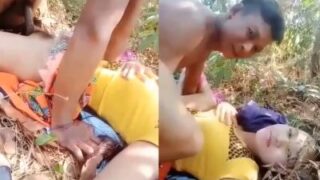Gadis Assam Menikmati Hubungan Intim Di Ladangnya