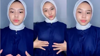 Dedek Marisaica Ukhty Santuy Menggesek Payudaranya