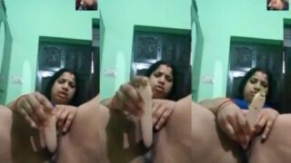Video Intim Wanita India Selatan Dengan Lobak Menjadi Viral