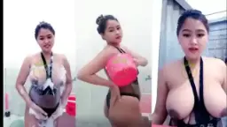 Wiwin Payudara Besar Lagi Mandi