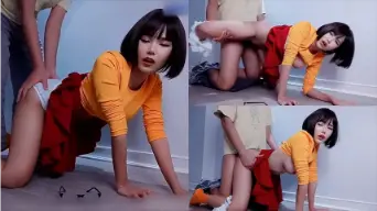 Ngentot Doggy Gaya Abg Cosplay Velma, Sange Banget Sampe Muncrat