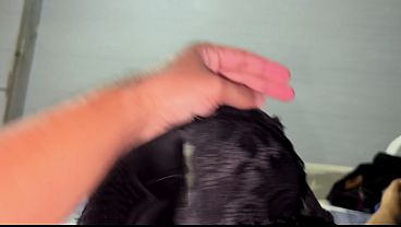 Kakak, Dasar Mesum! Jangan Pakai Celana Dalamku Buat Coli, Mending Kuhisap Kontolmu Yang Gede Pake Tetek Gede Ini, Terus Kasih Semua Spermamu!