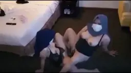 Jilbobs Berdua Colok-colokan Dildo Basah.