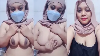 Ameena Jilboobs Tobrut Bugil, Remas-remas Tetek Sampe Muncrat.