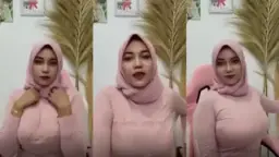 Ukhti Jilboobs Live Show, Goyang Gak Pakai Sensor Bikin Makin Panas