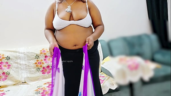 Bhabhi India Pake Saree, Siap Digoyang-goyang Di Ranjang