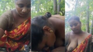 Desi Tamil Cewek Ngeblowjob Cowok India Di Tengah Hutan, Bikin Makin Liar